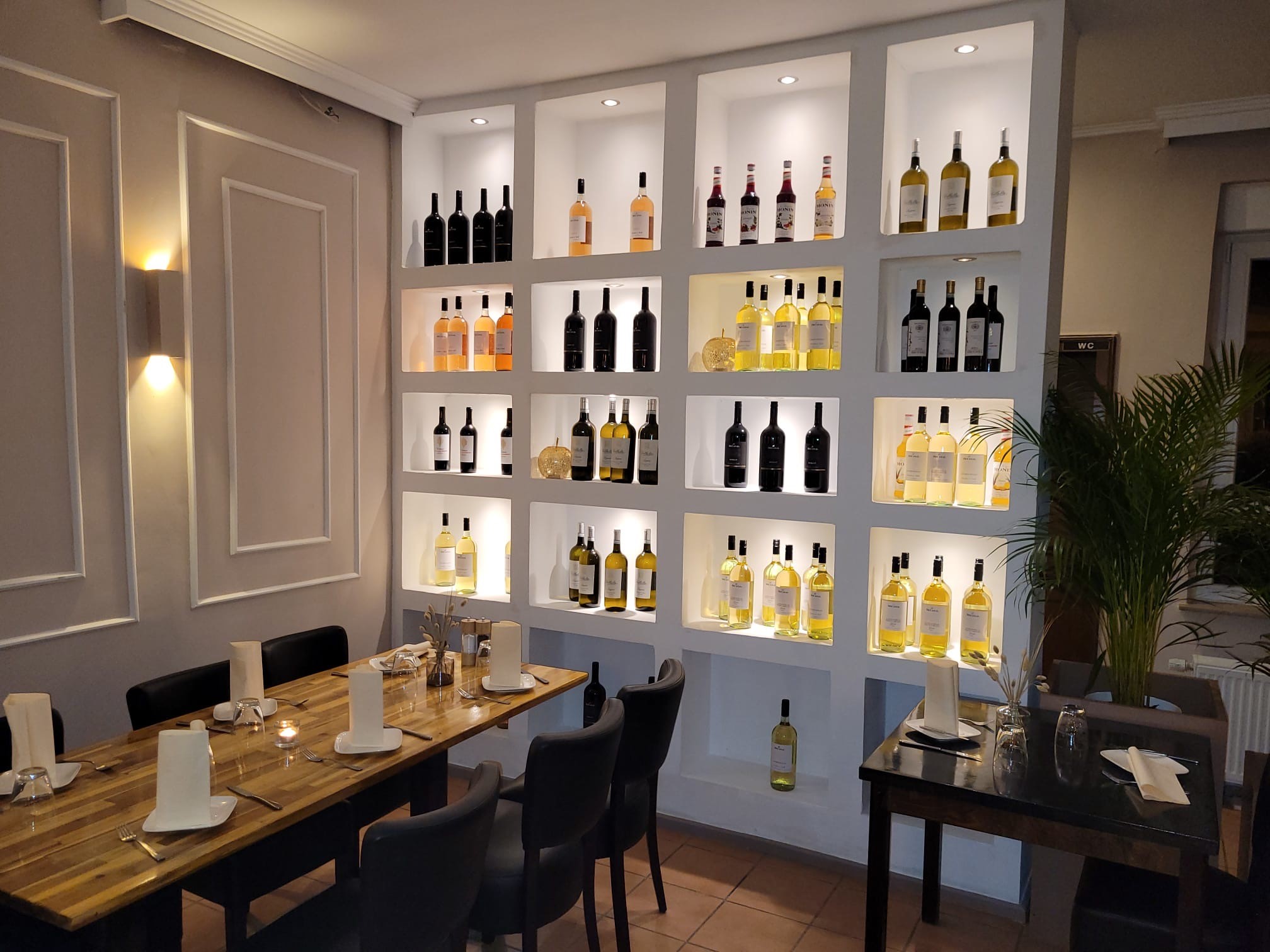 Innenansicht des Restaurants